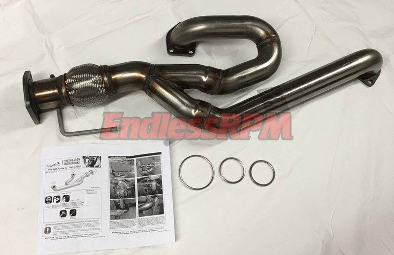 Acura TL Performance J Pipe Exhaust