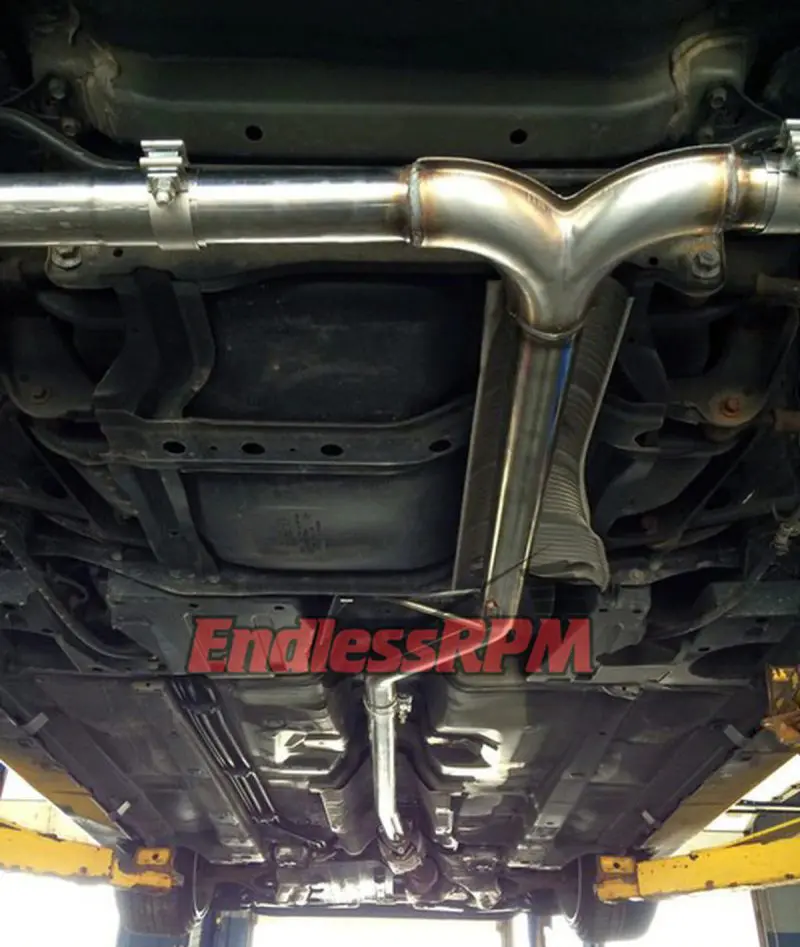 Acura TL Catback Exhaust Single Tipped Non Resonated 04-08 - Image 3