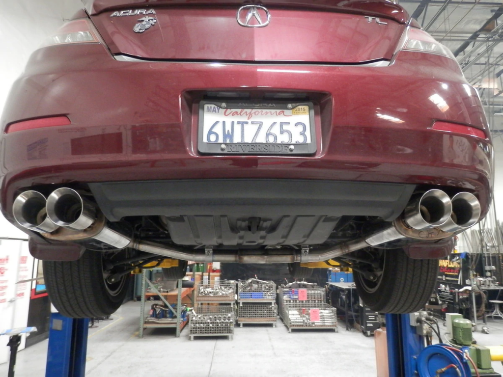 2009-2014 Acura TL Catback Exhaust v2 FWD - BHJ Automotive