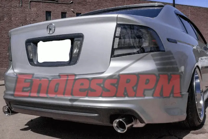 Acura TL Catback Exhaust Single Tipped Non Resonated 04-08 - Image 6