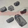 Seat Covers - Plain Black PCV Perforated Material - Image 5