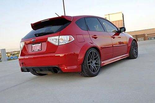 subaru sti fender flares