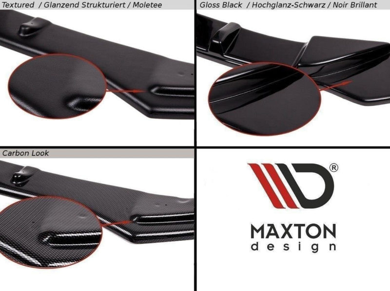 Front Splitter V.2 Mazda 3 Mk2 Mps - Image 3