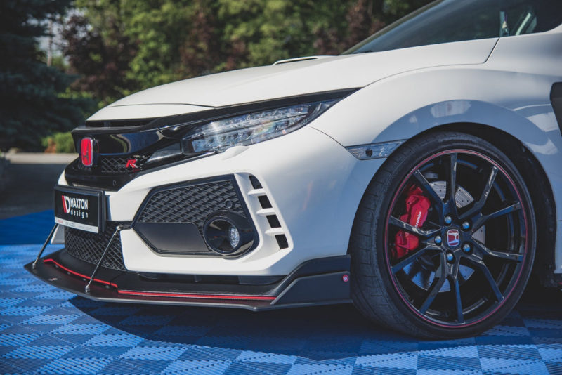 Racing Durability Front Splitter Honda Civic X Type-R - Image 2