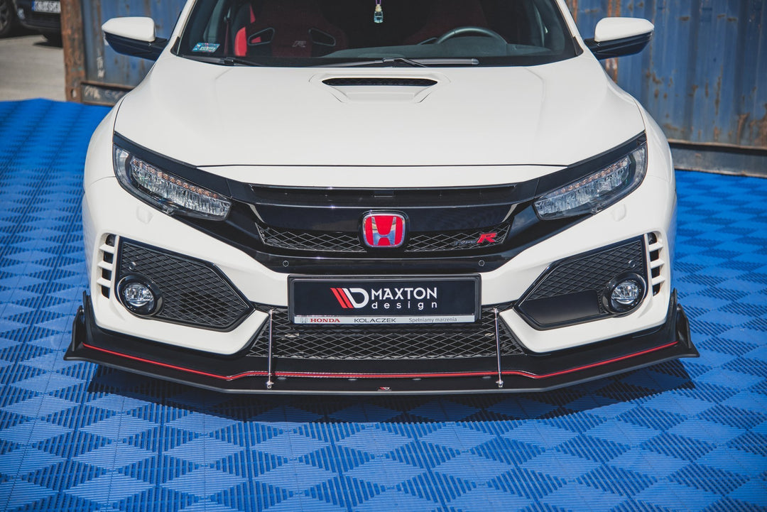 Racing Durability Front Splitter Honda Civic X Type-R - Image 3