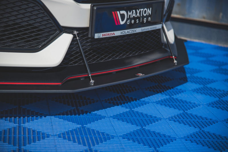 Racing Durability Front Splitter Honda Civic X Type-R - Image 4
