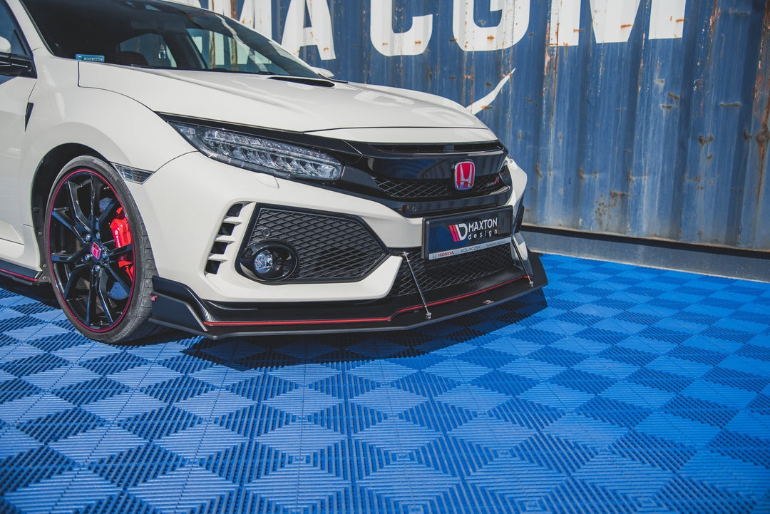 Racing Durability Front Splitter Honda Civic X Type-R - Image 5