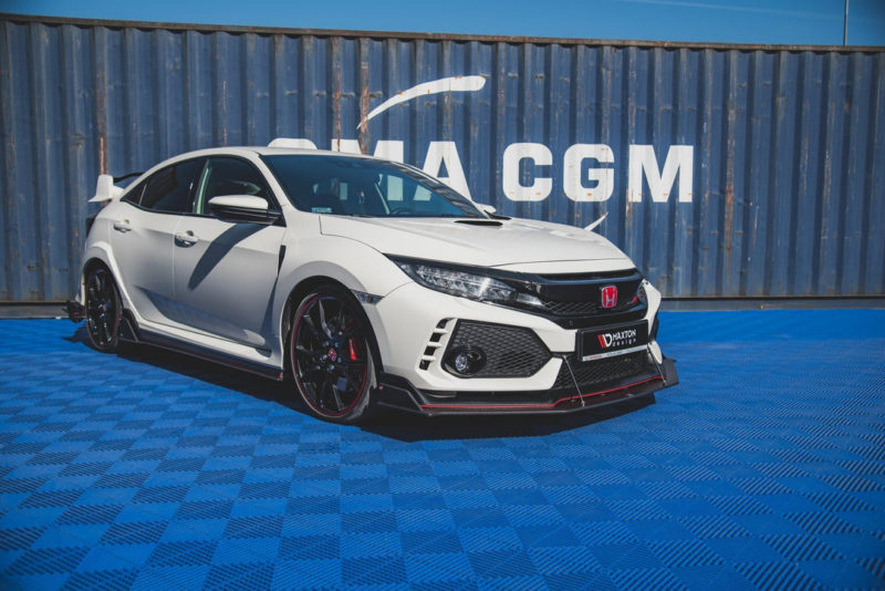 Racing Durability Front Splitter Honda Civic X Type-R - Image 8