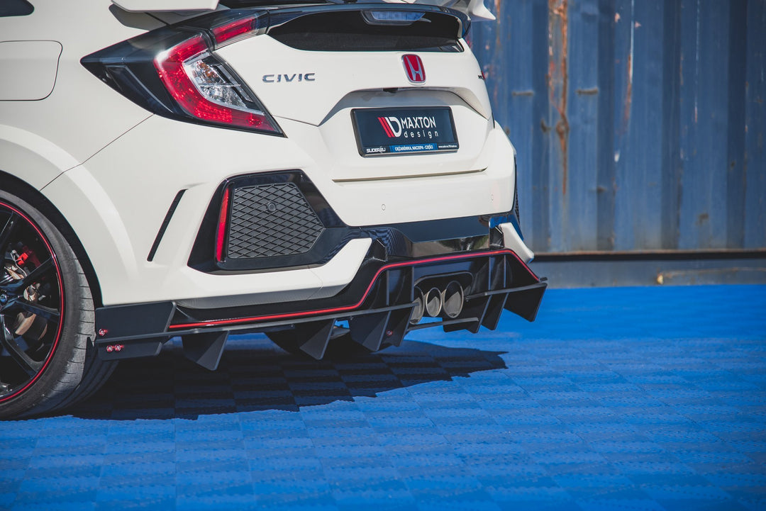 Racing Durability Rear Valance Honda Civic X Type R - Image 5