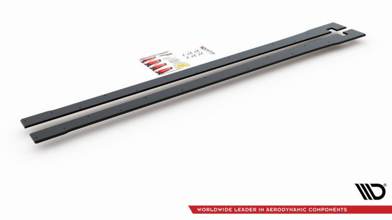 Racing Durability Side Skirts Diffusers V.2 Honda Civic X Type-R - Image 6