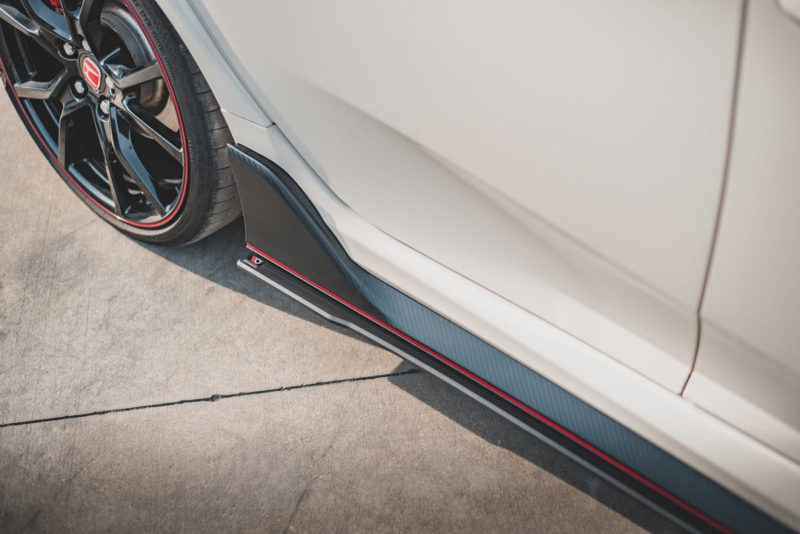 Racing Durability Side Skirts Diffusers V.2 Honda Civic X Type-R - Image 3
