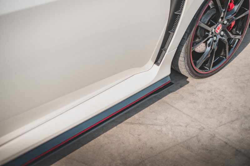 Racing Durability Side Skirts Diffusers V.2 Honda Civic X Type-R - Image 4