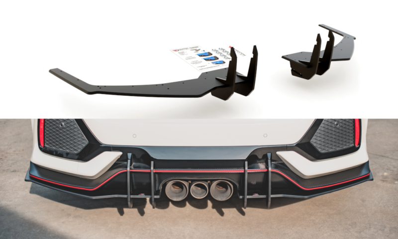 Racing Durability Rear Valance V.2 Honda Civic X Type R